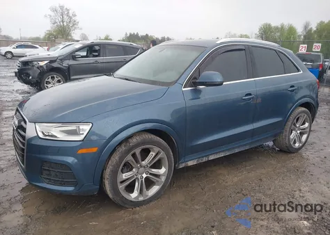 2016 Audi Q3 2.0T Premium Plus из США, поврежденный, VIN WA1EFCFSXGR015667